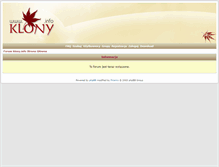 Tablet Screenshot of forum.klony.info
